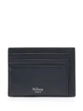 Mulberry logo-stamp leather cardholder - Blue