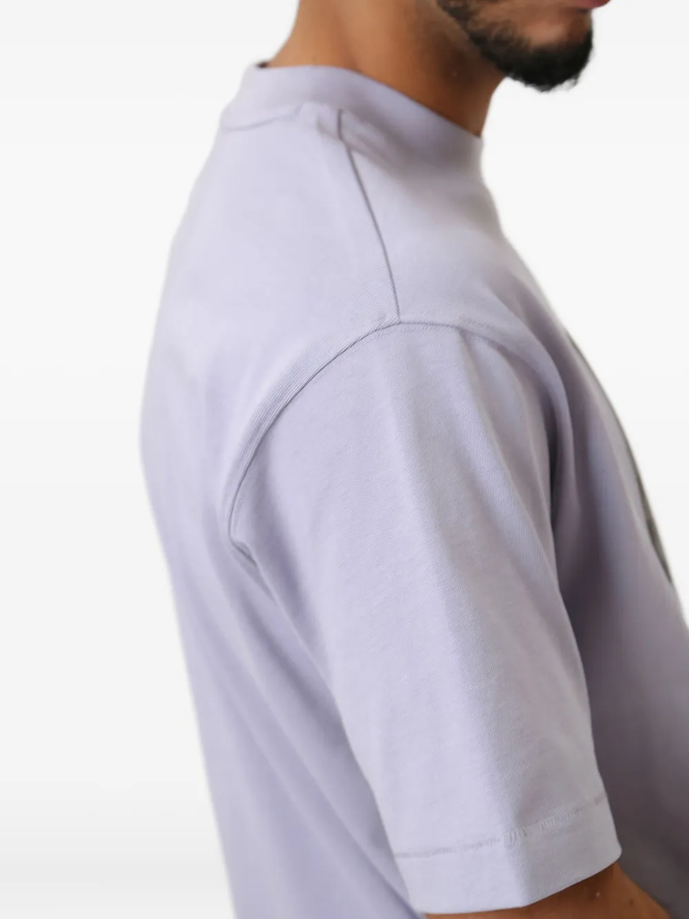 Calvin Klein T-shirt met grafische print Paars