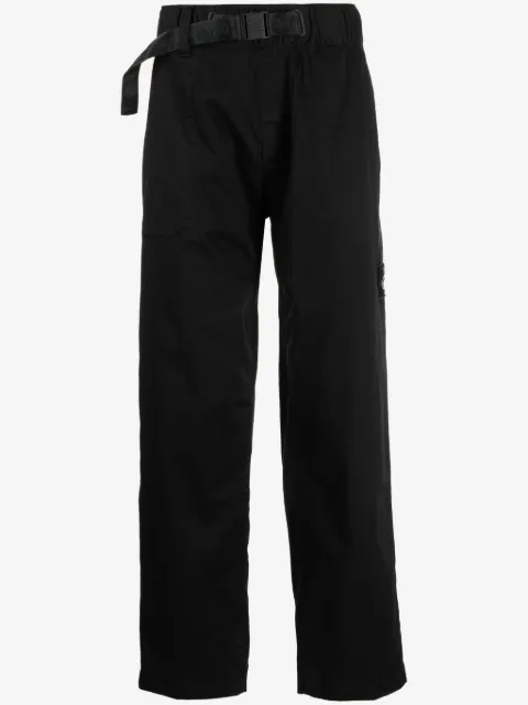 Calvin Klein belted straight-leg trousers