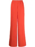 CK Calvin Klein elasticated-waist twill trousers - Orange