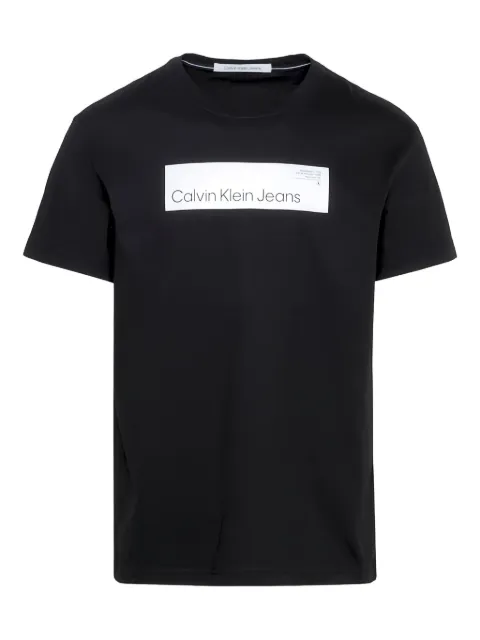 Calvin Klein Jeans تيشيرت 'هايبر ريال' بشعار مربع