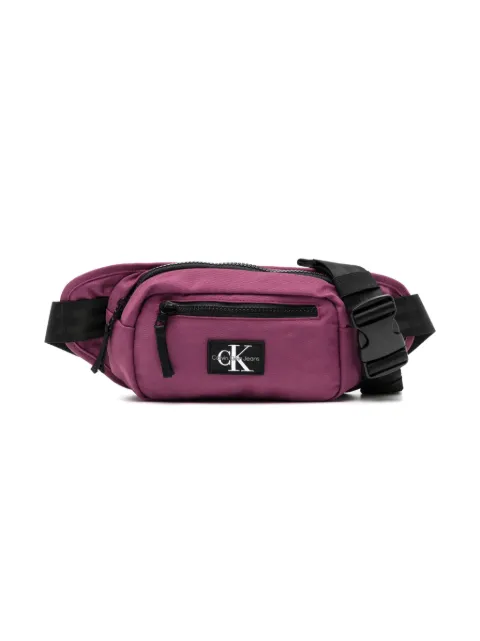Calvin Klein Kids riñonera con parche del logo