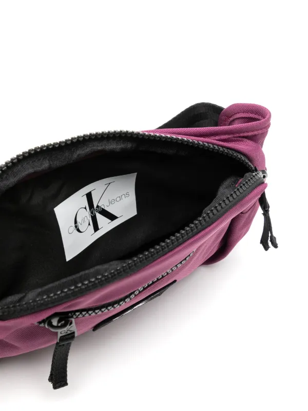 Calvin Klein Kids logo patch Belt Bag Pink FARFETCH AE