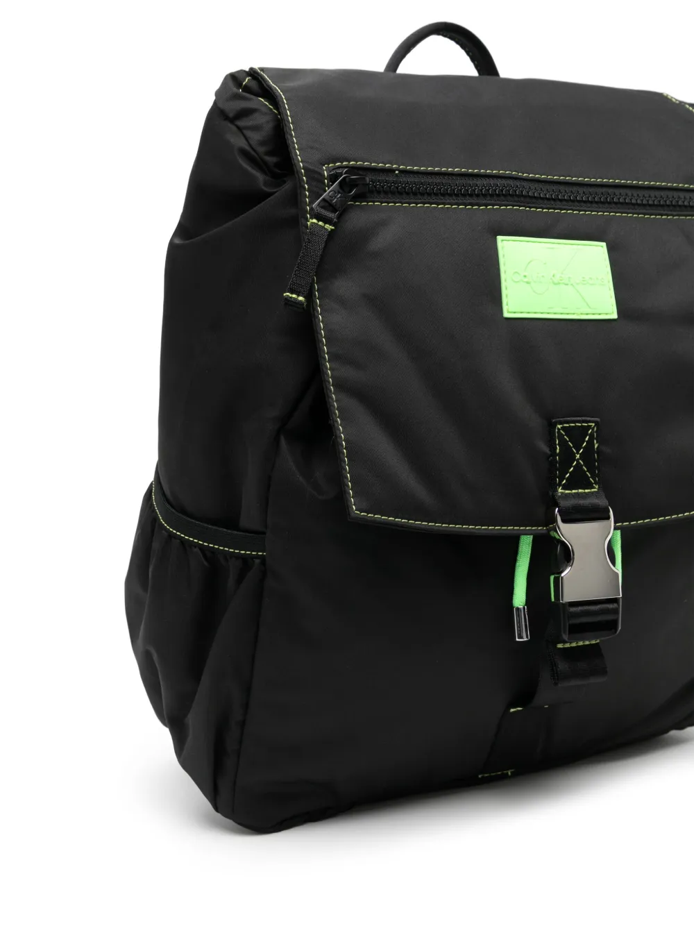 Calvin Klein Kids Rugzak met logopatch Zwart