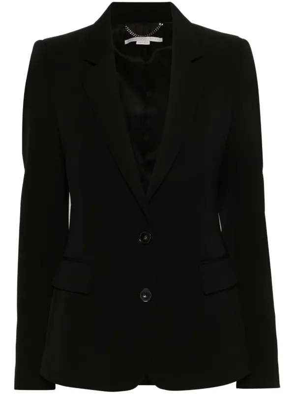 Stella McCartney シングルジャケット | ブラック | FARFETCH JP