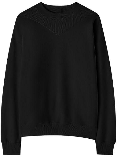 Jil Sander logo-embroidered cotton sweatshirt