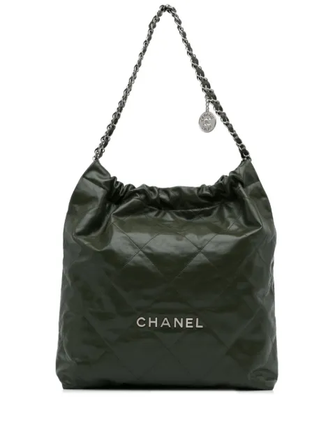 CHANEL Pre-Owned 2021-2023 large 22 shoulder bag