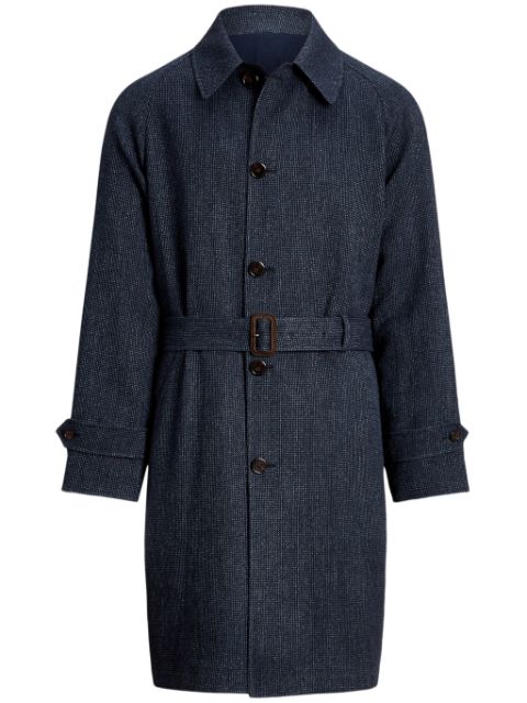 Polo Ralph Lauren pointed-flat collar button-fastening trench coat Men