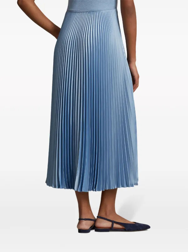 Ralph lauren pleated dress sale