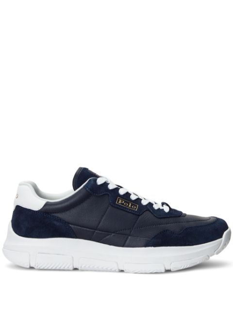 Polo Ralph Lauren panelled chunky-sole sneakers