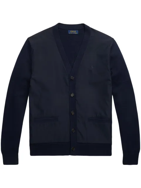 Polo Ralph Lauren contrast-panel cardigan