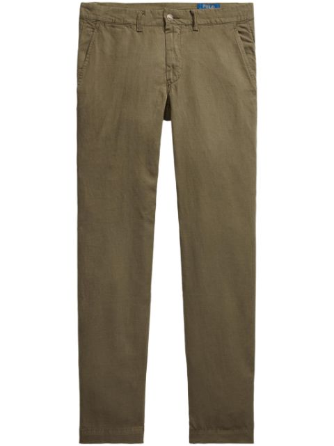 Polo Ralph Lauren straight-leg linen-cotton trousers Men