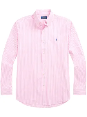 Polo Ralph Lauren ストライプ オックスフォードシャツ | ピンク