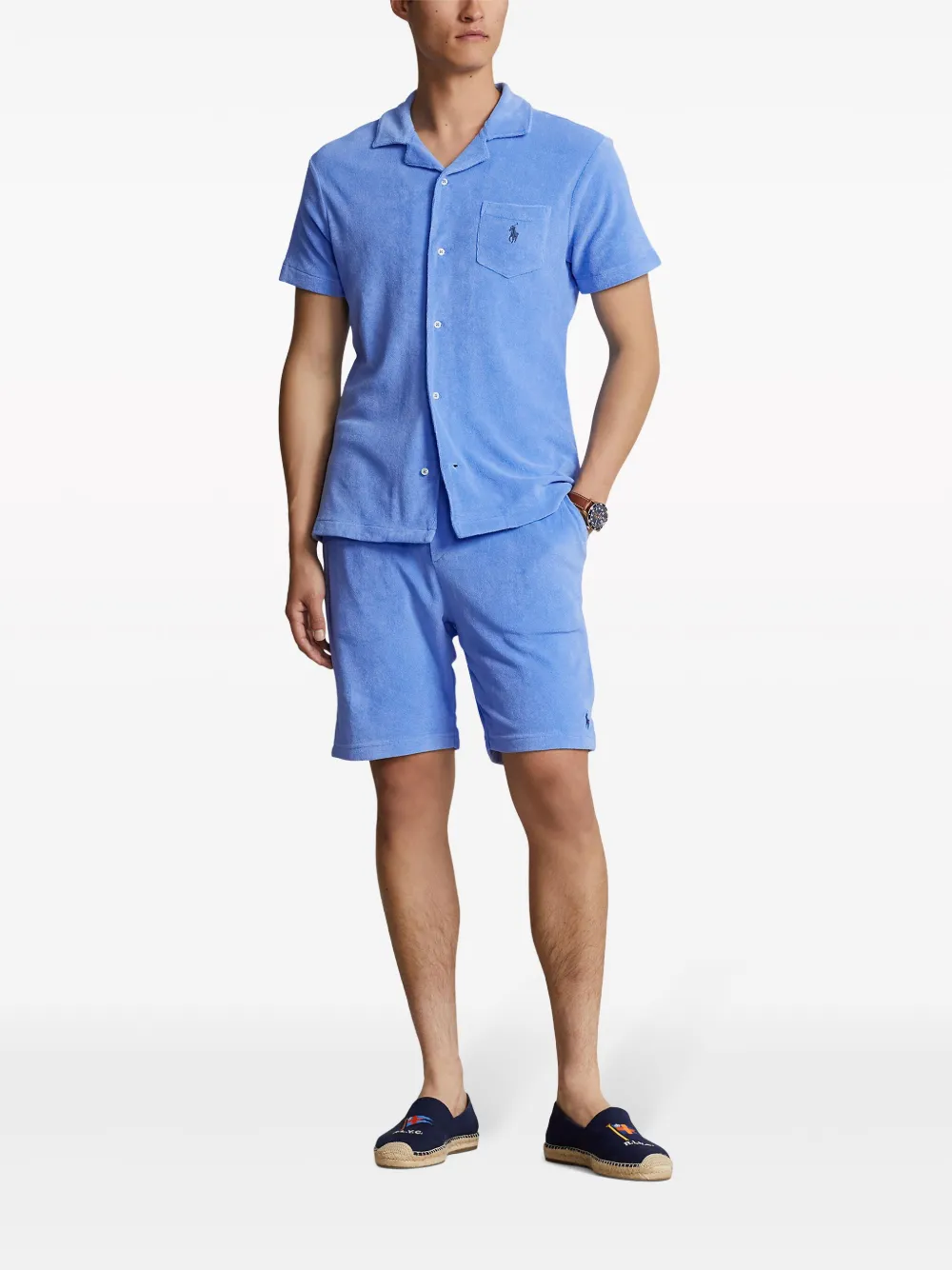 Polo Ralph Lauren Badjas van badstof - Blauw