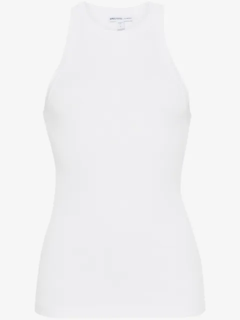 James Perse round-neck ribbed-knit tank top