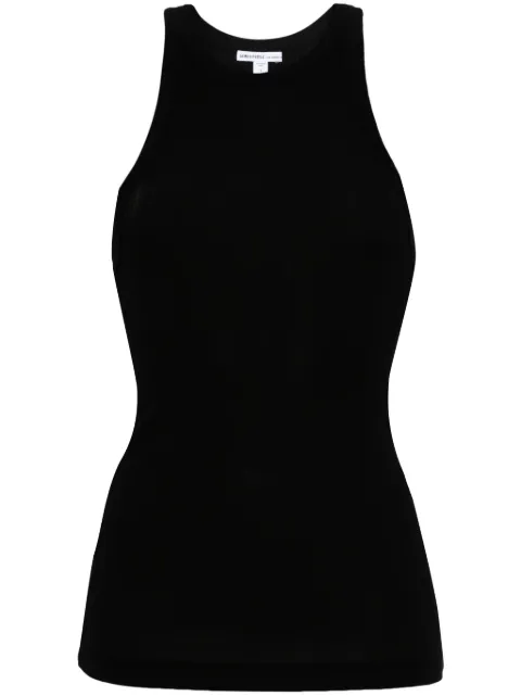 James Perse round-neck ribbed-knit tank top