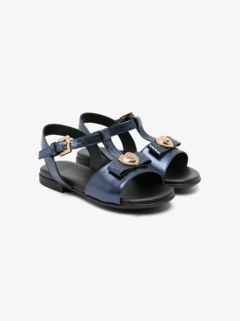 Versace Kids sandalias con placa Medusa