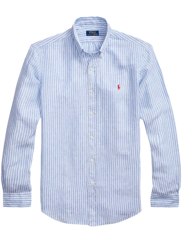 【送料&関税込】Polo Ralph Lauren Polo Pony Embroidered Crew Polo Ralph Lauren Polo Pony-embroidered Polo Shirt | Blue