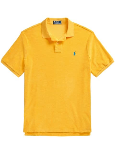 Polo Ralph Lauren logo-embroidered terry polo shirt