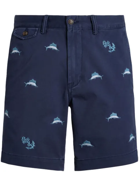 Polo Ralph Lauren embroidered chino shorts 
