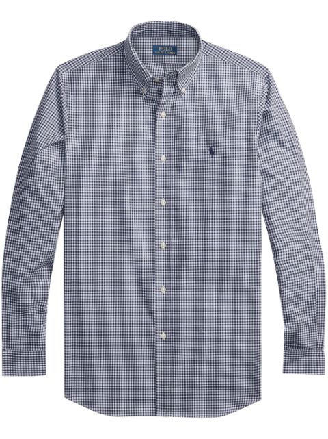 Polo Ralph Lauren mini check.pattern cotton shirt Men