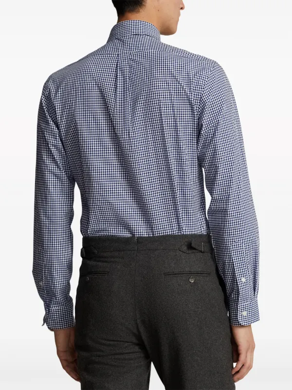 Polo Ralph Lauren チェック シャツ | ブルー | FARFETCH JP