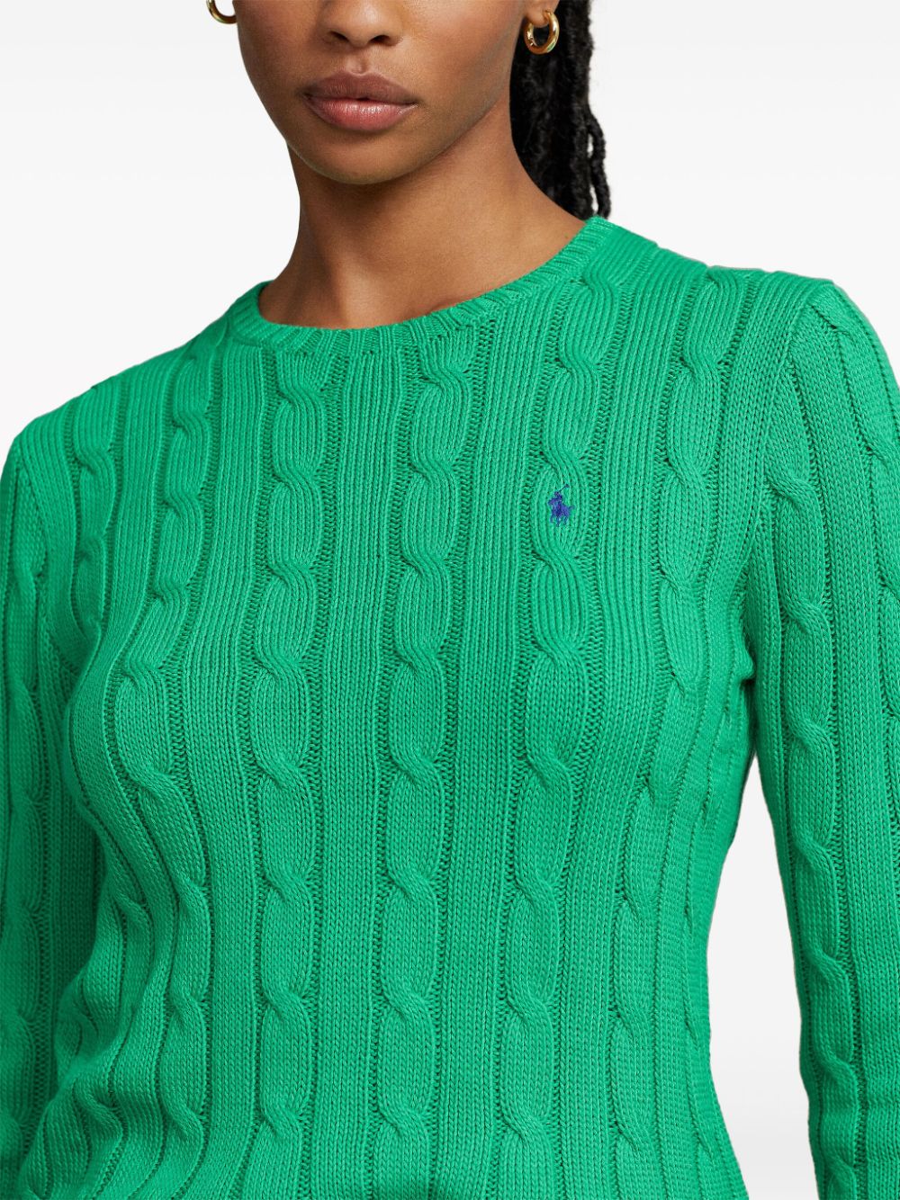 Polo Ralph Lauren cable-knit cotton sweatshirt Women