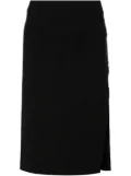 Genny crystal-embellished skirt - Black