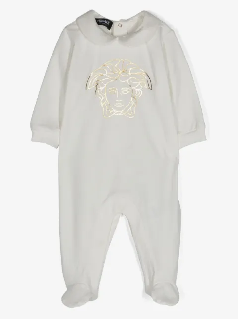 Versace Kids Medusa Head-print cotton pajamas