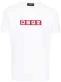 DSQUARED2 DSQ2 logo-appliqué T-shirt - White