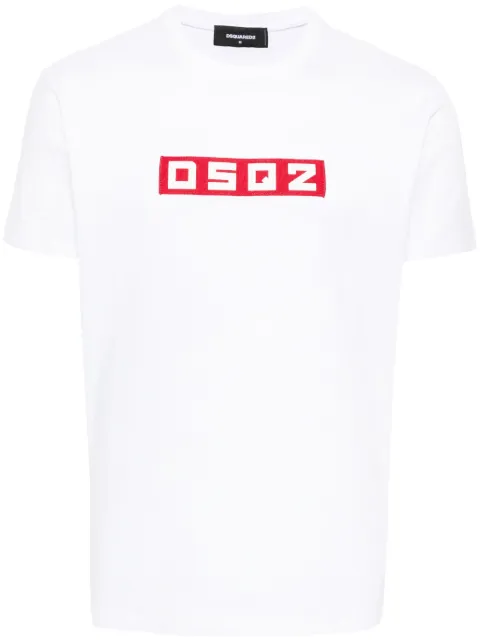 DSQUARED2 DSQ2 logo-appliqué T-shirt