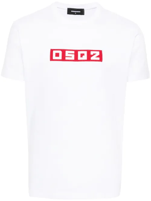 T-shirt à appliqué logo - DSQUARED2 - Modalova