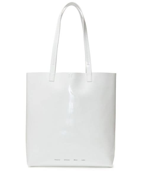 Proenza Schouler White Label Walker patent tote bag