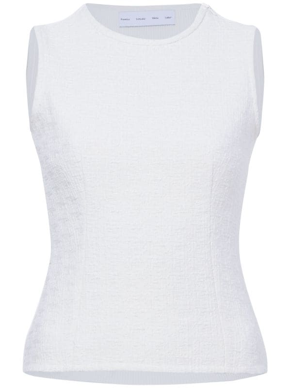 Proenza Schouler White Label Hazel Sleeveless Top Farfetch