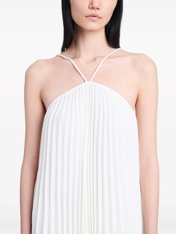 【Proenza Schouler】ホワイトラベル Celesteプリーツドレス Proenza Schouler White Label Celeste ドレス | ホワイト