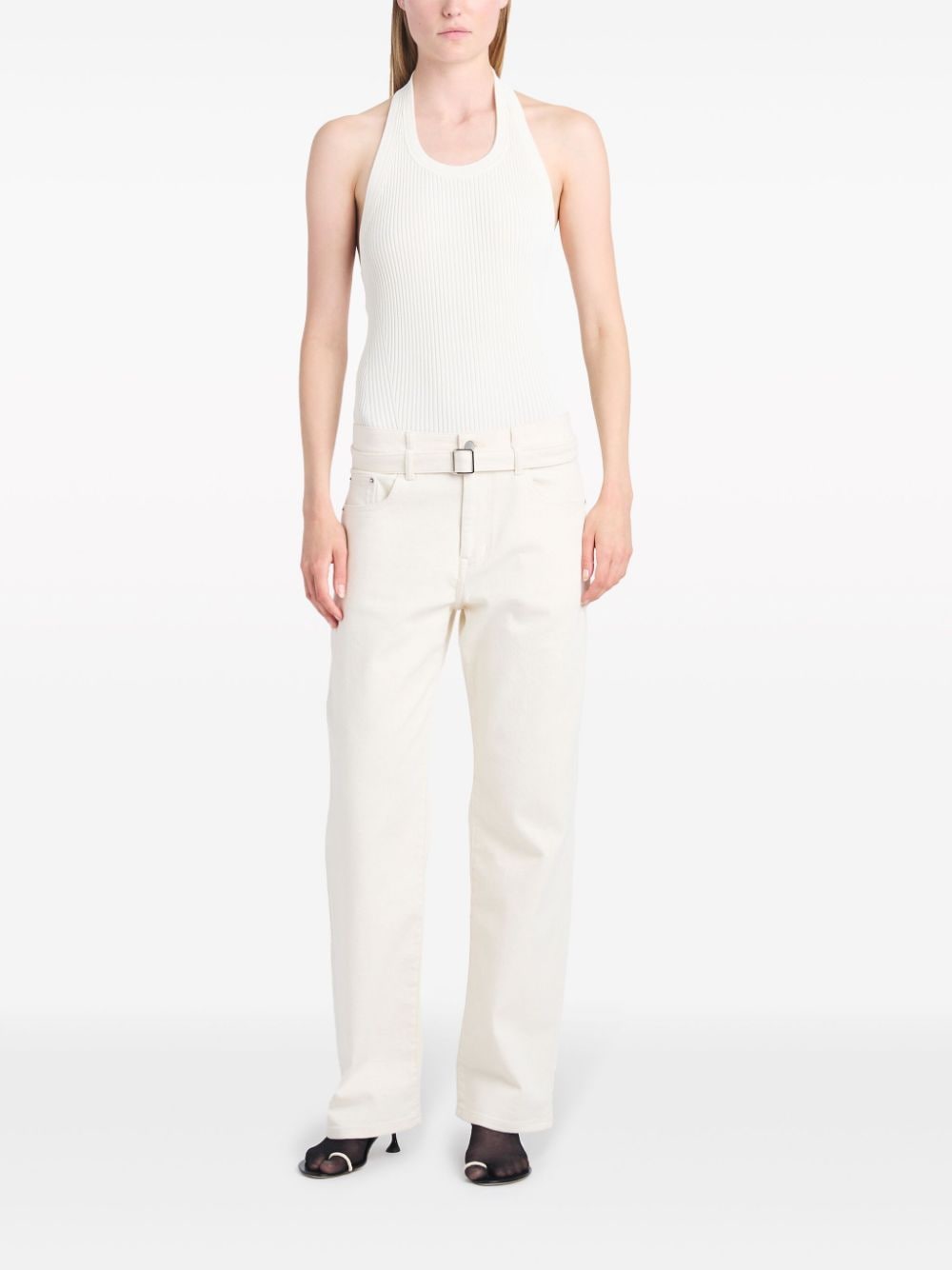 Proenza Schouler Ellsworth straight jeans Wit