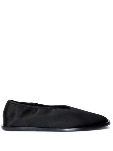 Proenza Schouler square-toe slippers