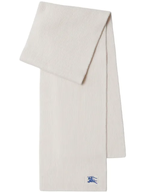 Burberry Equestrian Knight cashmere scarf