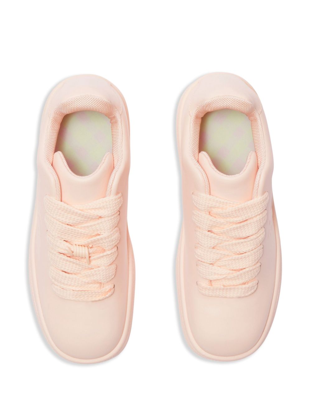 Burberry Box leather sneakers Women