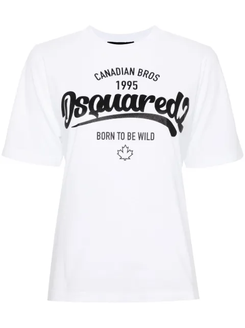 DSQUARED2 logo-print cotton T-shirt Women