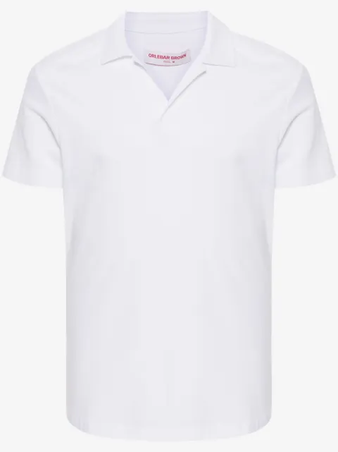 Orlebar Brown Felix camp collar polo shirt