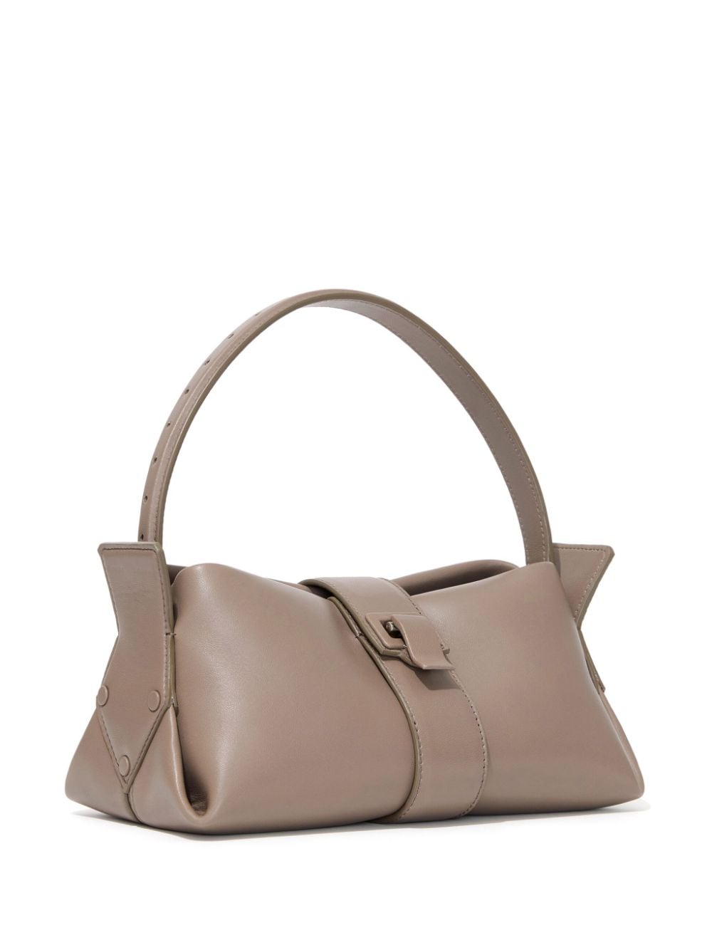 Shop Proenza Schouler Park Leather Shoulder Bag In Brown