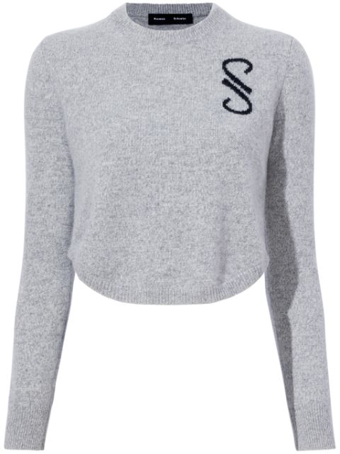 Proenza Schouler Stella monogram cashmere jumper Women