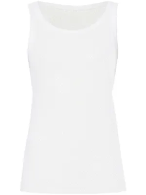 Pleats Please Issey Miyake Tatami July トップ | ホワイト | FARFETCH JP