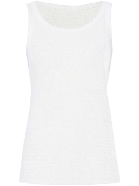 Proenza Schouler Kiki perforated cotton tank top Women