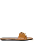 Proenza Schouler Monogram Slide sandals - Brown