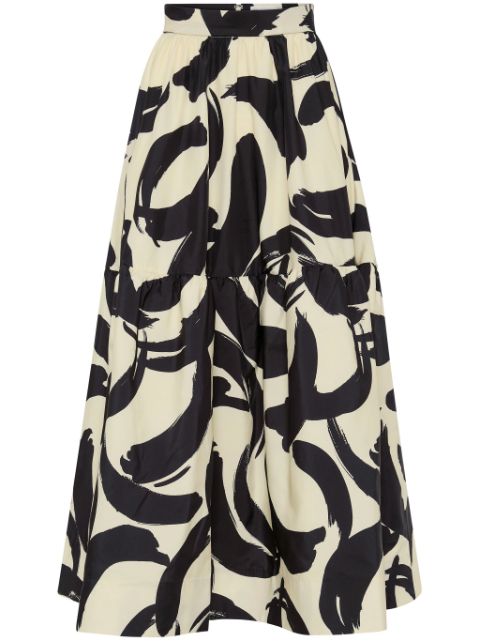 Rebecca Vallance Pompidou flared skirt