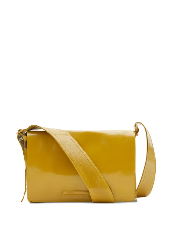 Zara yellow sling discount bag