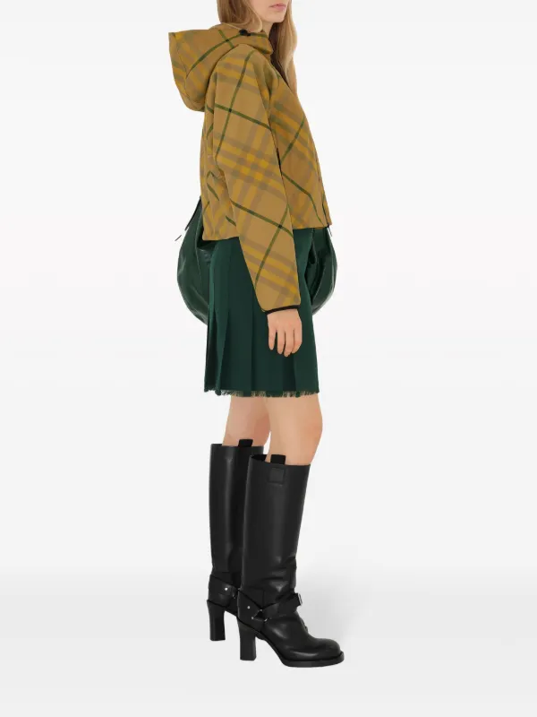 Burberry  バーバリー  フレイドエッジ スカート Burberry バーバリー フレイドエッジ スカート