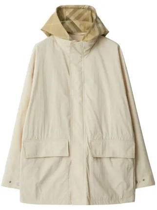 【BURBERRY】EKD BELT PARKA Lightweight Parka in Black - Women, Nylon | Burberry® Official
